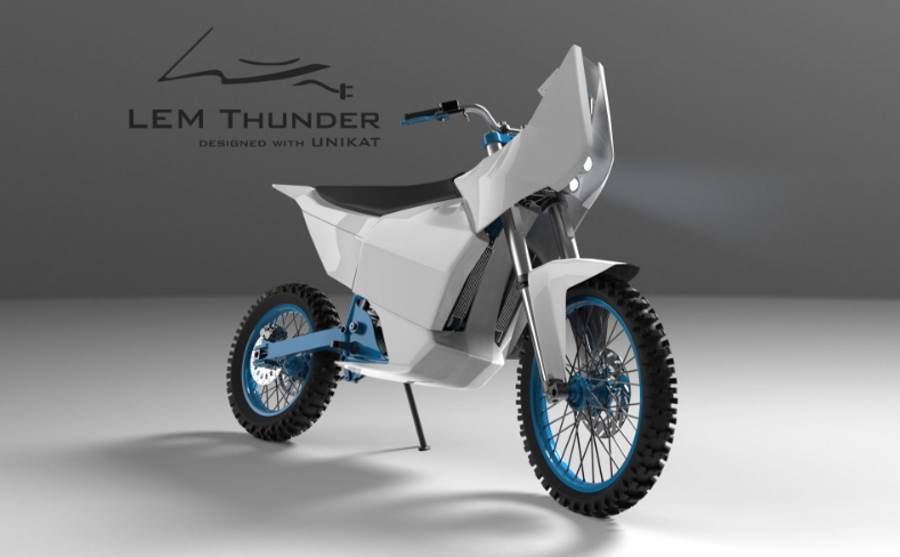 Students from Wroclaw build an electric motorcycle adapted for the Dakar Rally